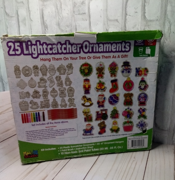 25 Lightcatcher Ornaments Kids Craft Hobby Set - Picture 6 of 10
